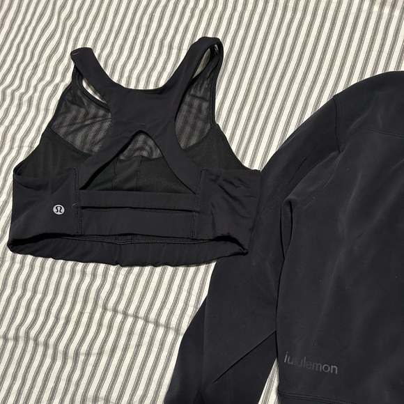 Lululemon Sz 8 Perfectly Oversized Cropped Crew - Picture 4 of 4